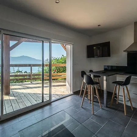 شقة T2 Vue Sur Le Golfe D'ajaccio بورْتِكْسْيو